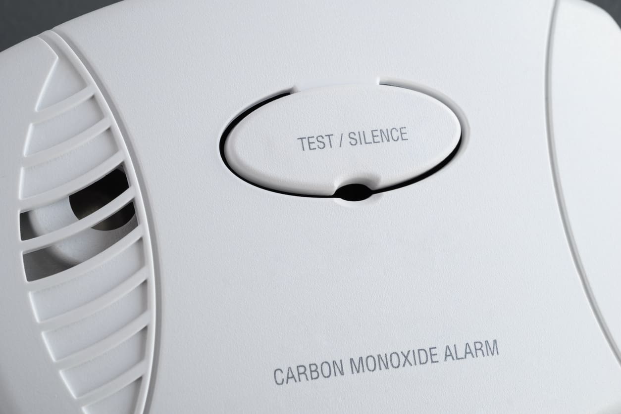 Close Up of CO Detector